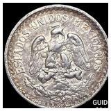 1919 Mexico Silver 10 Centavos