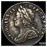 1737 Great Britain Geroge II Silver Penny