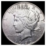 1927-S Silver Peace Dollar CLOSELY  UNCIRCULATED
