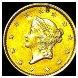 1851 Gold $1 Liberty Head Type 1 UNCIRCULATED