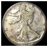 1919-D Walking Liberty Half Dollar LIGHTLY  CIRCU
