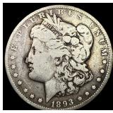 1893-O Silver Morgan Dollar LIGHTLY CIRCULATED