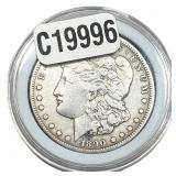 1890-CC Morgan Silver Dollar