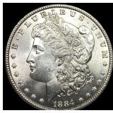 1884 Morgan Silver Dollar CHOICE BU