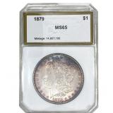1879 Morgan Silver Dollar PCI MS65
