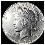 1934 Peace Silver Dollar UNCIRCULATED