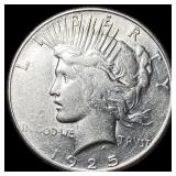 1925 Peace Silver Dollar CLOSELY UNCIRCULATED