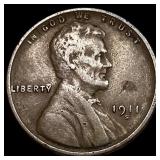 1911-S Lincoln Wheat Cent CLOSELY UNCIRCULATED