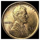 1909 VDB Lincoln Wheat Cent CHOICE BU