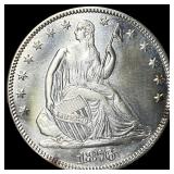 1876 Seated Liberty Half Dollar UNCIRCULATED