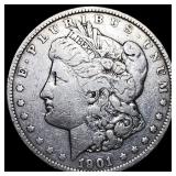 1901 Morgan Silver Dollar NEARLY UNCIRCULATED