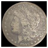 1893-CC Morgan Silver Dollar