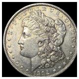 1902-S Silver Morgan Dollar CLOSELY UNCIRCULATED