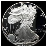 2001-W Silver American Eagle Proof $1 GEM PROOF