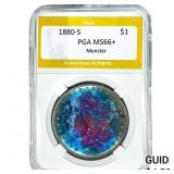 1880-S Morgan Silver Dollar PGA MS66+ Monster