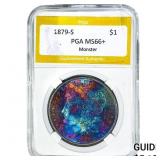 1879-S Morgan Silver Dollar PGA MS66+ Monster
