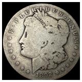 1892 Silver Morgan Dollar NICELY CIRCULATED