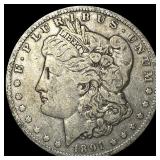 1891-O Silver Morgan Dollar LIGHTLY CIRCULATED