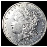 1889-S Silver Morgan Dollar CHOICE AU