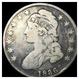 1836 Capped Bust Half Dollar NICELY CIRCULATED
