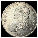 1834 Capped Bust Half Dollar NEARLY UNCIRCULATED