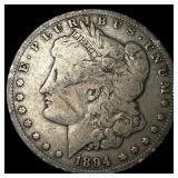 1894-O Silver Morgan Dollar LIGHTLY  CIRCULATED