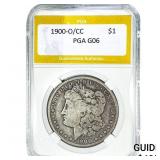 1900-O/CC Morgan Silver Dollar PGA G06