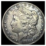 1884 Morgan Silver Dollar NEARLY UNCIRCULATED