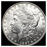 1887 Silver Morgan Dollar UNCIRCULATED