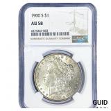 1900-S Morgan Silver Dollar NGC AU58