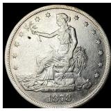 1878-S Silver Trade Dollar CHOICE AU
