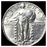 1930 Standing Liberty Silver Quarter CLOSELY  UNC