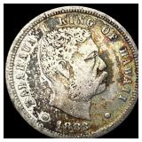 1883 Hawaii Silver Dime ABOUT UNCIRCULATED