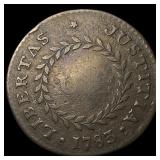 1783 Nova Constellatio Copper NEARLY  UNCIRCULATE