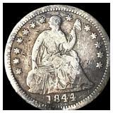 1844-O Silver Half Dime NICELY CIRCULATED