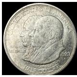 1923-S Silver Monroe Doctrine Centennial Half Doll