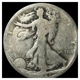 1921-D Silver Walking Liberty Half Dollar  NICELY