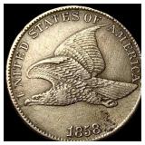 1858 Flying Eagle Cent CLOSELY UNCIRCULATED