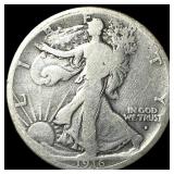 1916 Silver Walking Liberty Half Dollar NICELY CIR