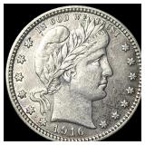 1916-D Silver Barber Quarter CLOSELY UNCIRCULATED