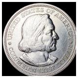 1892 Silver Columbian Expo Half Dollar  UNCIRCULA