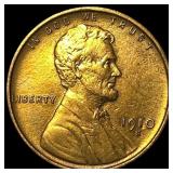 1910-S Lincoln Wheat Cent CLOSELY UNCIRCULATED