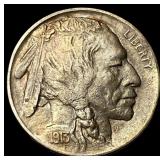 1913-D Buffalo Nickel Type 2 CHOICE AU