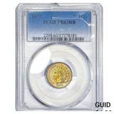 1870 Indian Head Cent PCGS PR63 RB