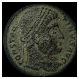 Roman Constantine I, AD 307-337 AE Follis HIGH GRA