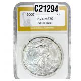 2000 Silver Eagle PGA MS70