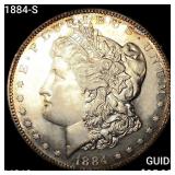 1884-S Morgan Silver Dollar UNCIRCULATED