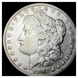 1892-S Silver Morgan Dollar LIGHTLY CIRCULATED