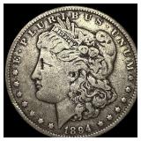 1894-O Silver Morgan Dollar LIGHTLY CIRCULATED