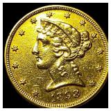 1898-S Gold $5 Half Eagle SUPERB GEM BU